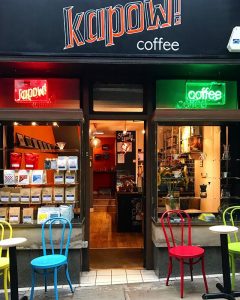 Kapow Coffee in Thornton's Arcade